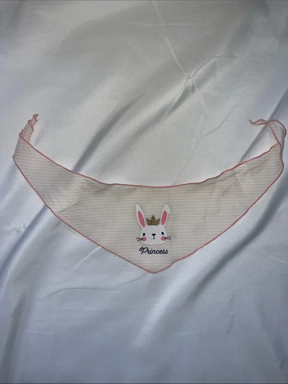 2 Easter Dog Bandanas So Eggcited NWT & Princess Bunny XS/Small M/L
